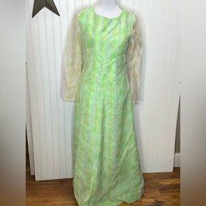 Homemade Vintage Maxi Dress Size 6/8